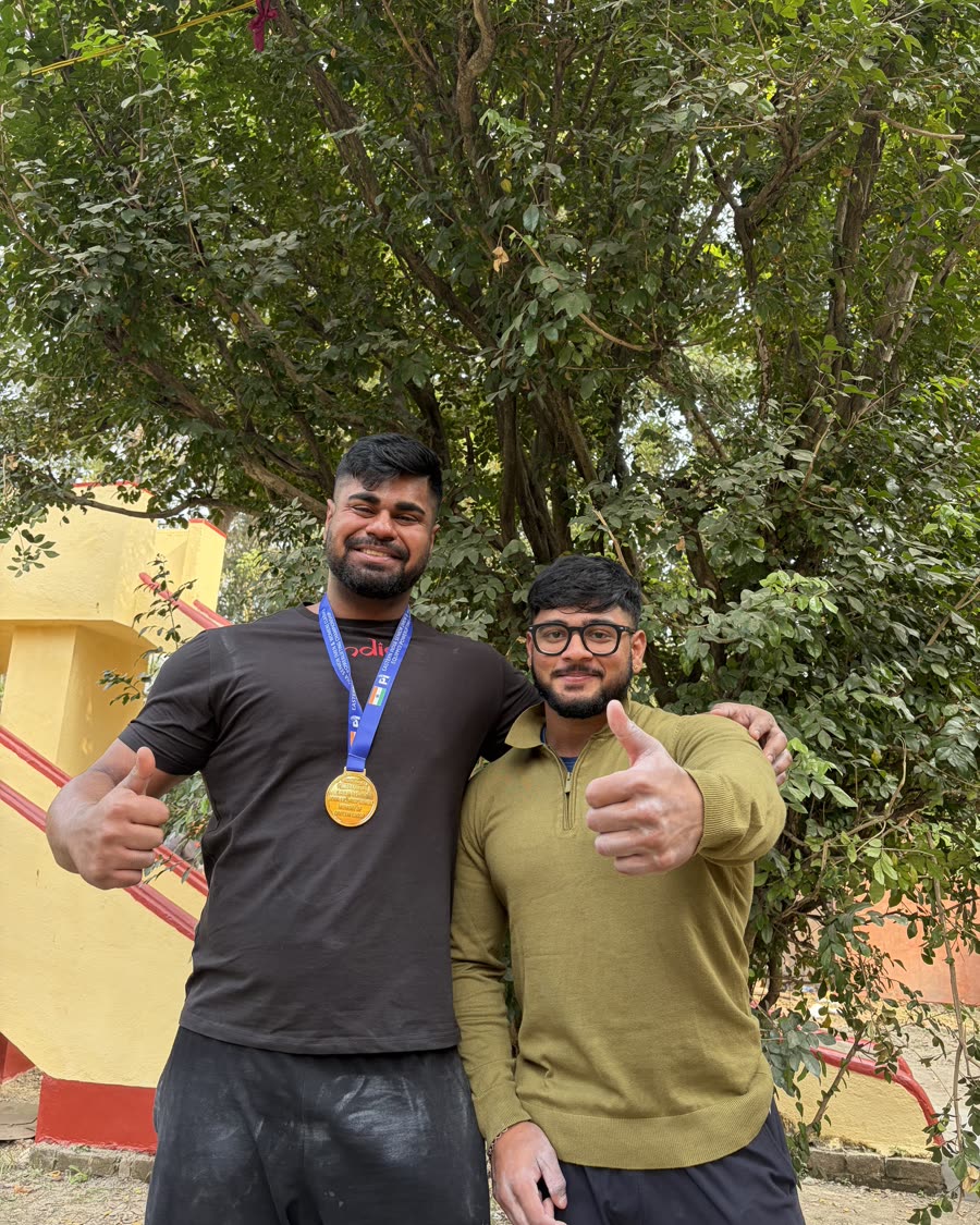 Team SAR client with coach Sar