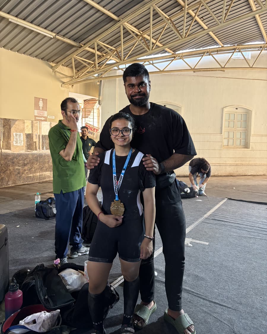 Team SAR athlete after a training session