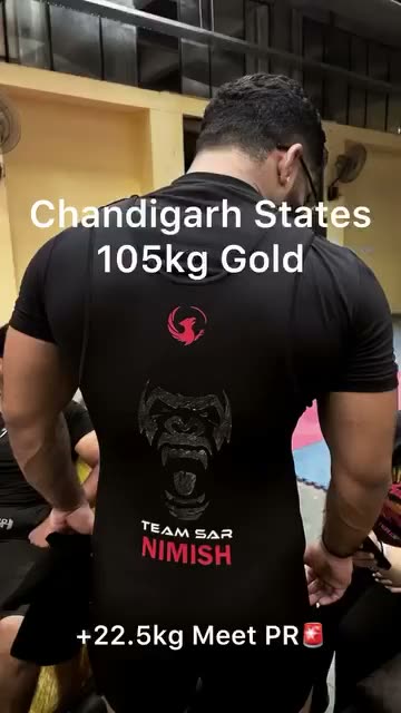 Squat, bench and deadlift at the PI States, a 22.5 kg meet PR and gold